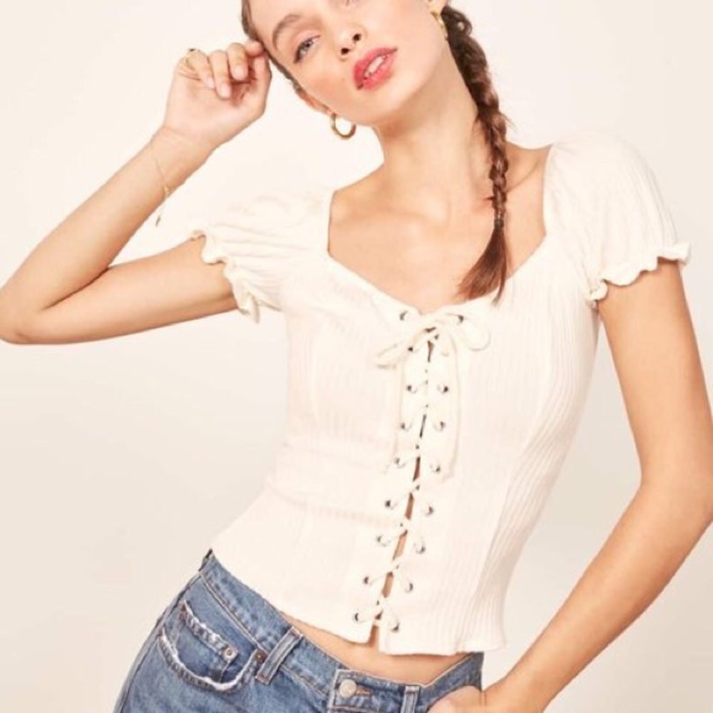 Reformation corset Sundance Top 💖